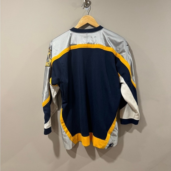 Vintage Nashville Predators Starter NHL Hockey Jersey - Picture 4 of 11